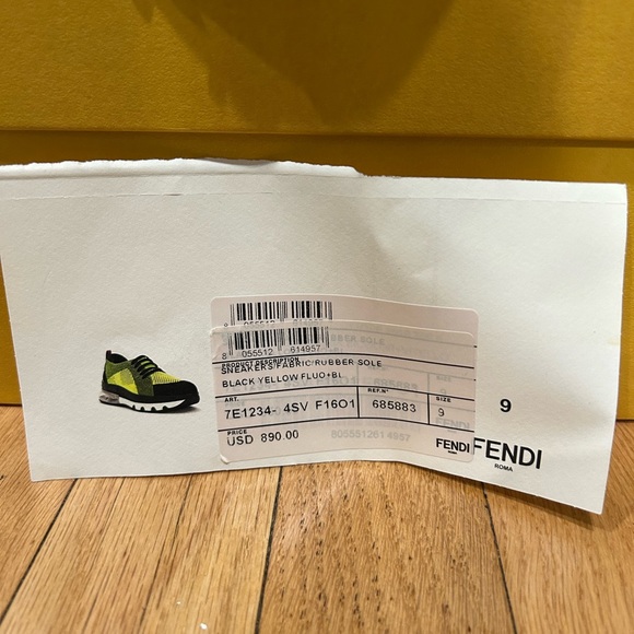 Fendi men’s sneakers